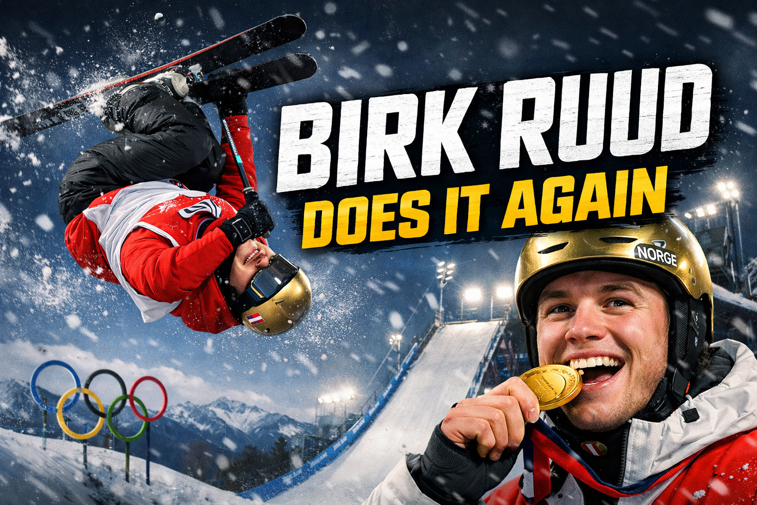 Birk Ruud Makes Olympic History: Men's Freestyle Skiing Big Air Results 2026 Winter Olympics